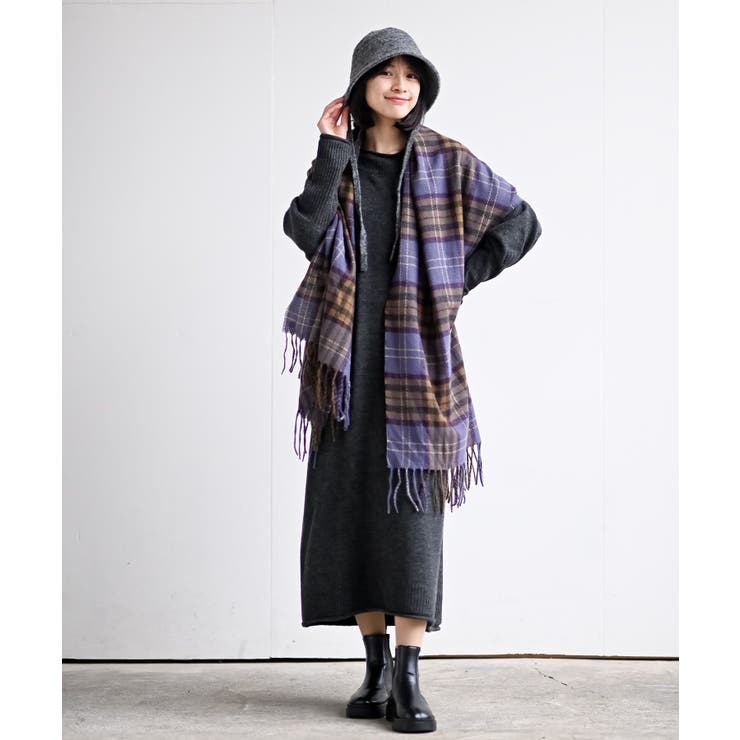 ＢＡＣＫリボン柄編みバケットハット | rps | 詳細画像18 