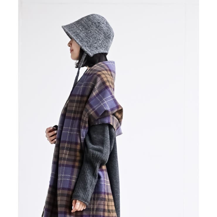 ＢＡＣＫリボン柄編みバケットハット | rps | 詳細画像19 