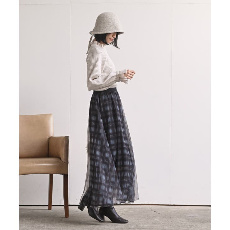 ＢＡＣＫリボン柄編みバケットハット | rps | 詳細画像9 