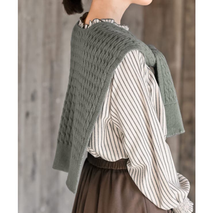 ケーブルニットストール | rps | 詳細画像20 