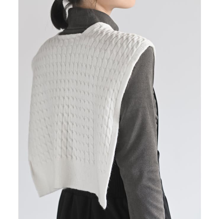 ケーブルニットストール | rps | 詳細画像5 