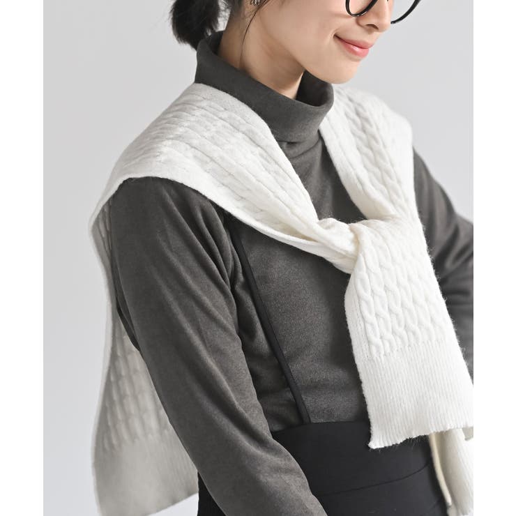 ケーブルニットストール | rps | 詳細画像6 