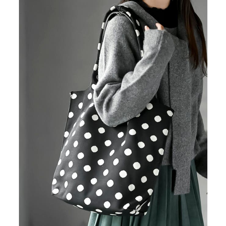 ブラック3 | アソート柄ニットショルダーＢＡＧ | rps