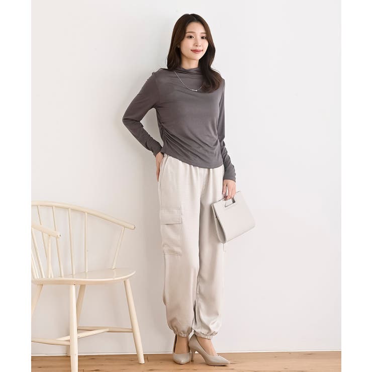 ネックレス付きプチハイネックカットソー | rps | 詳細画像10 