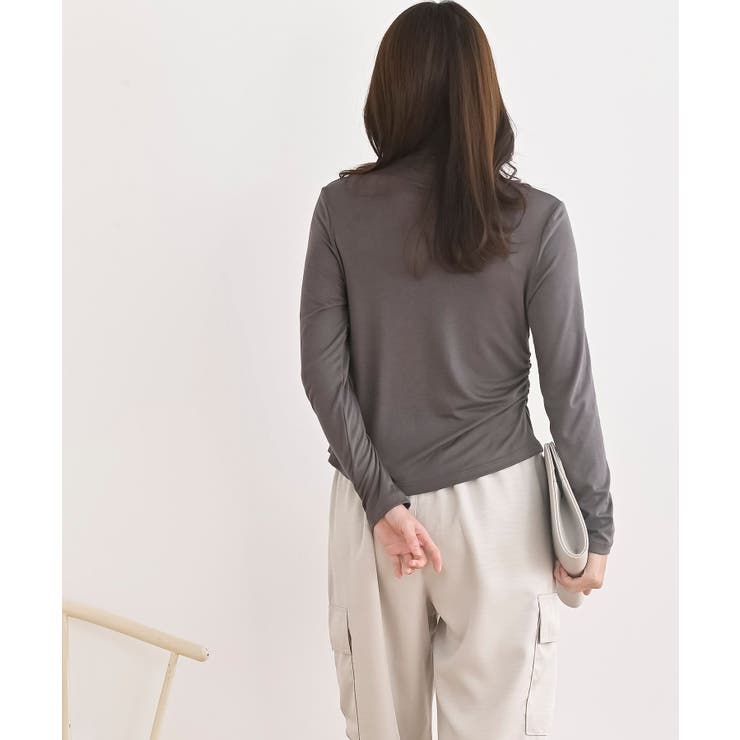 ネックレス付きプチハイネックカットソー | rps | 詳細画像12 