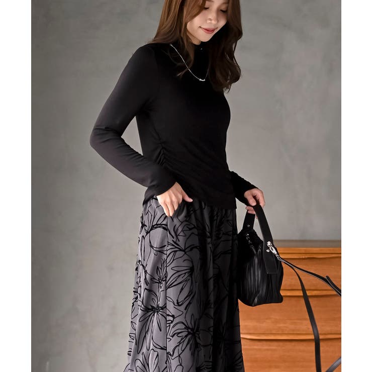 ネックレス付きプチハイネックカットソー | rps | 詳細画像19 