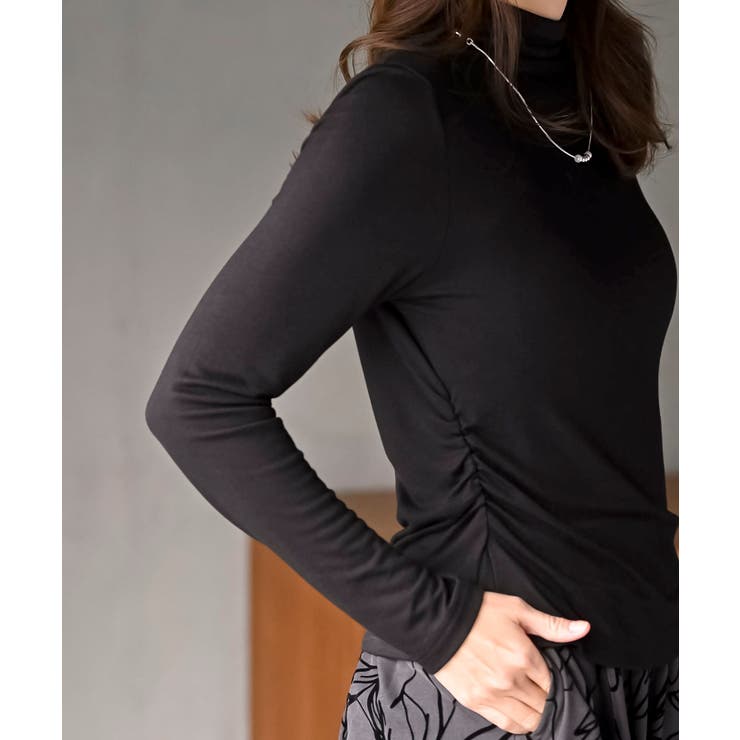 ネックレス付きプチハイネックカットソー | rps | 詳細画像22 