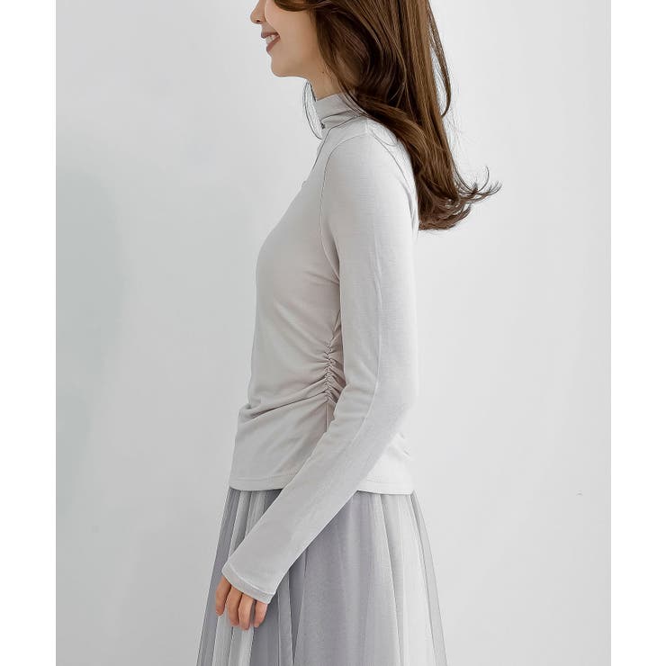 ネックレス付きプチハイネックカットソー | rps | 詳細画像28 