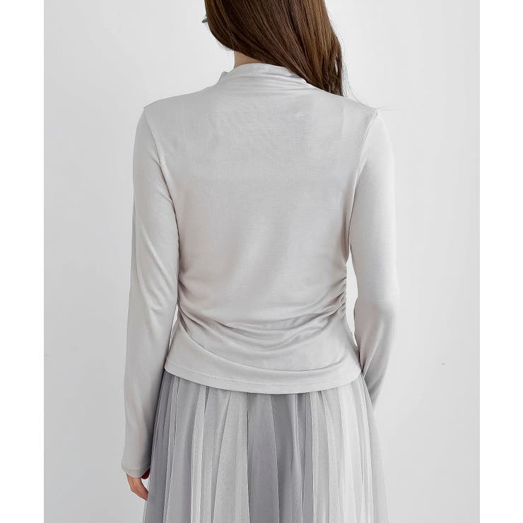 ネックレス付きプチハイネックカットソー | rps | 詳細画像29 