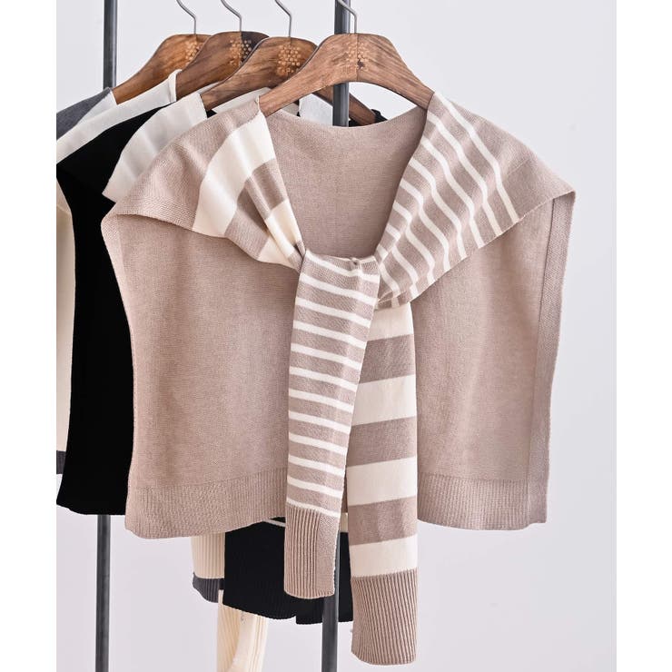 ベージュ | ボーダーストール | rps