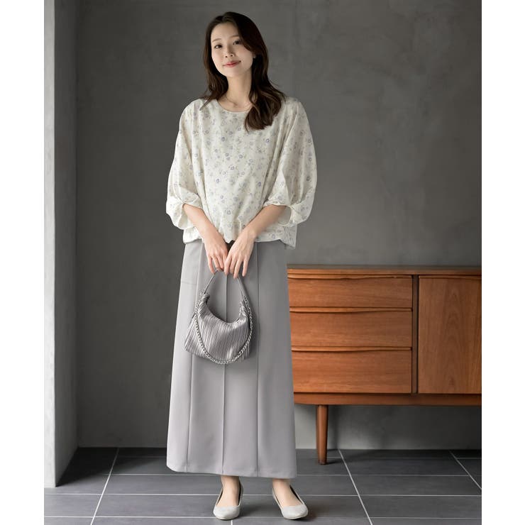 カットジョーゼットタイトスカート | rps | 詳細画像10 