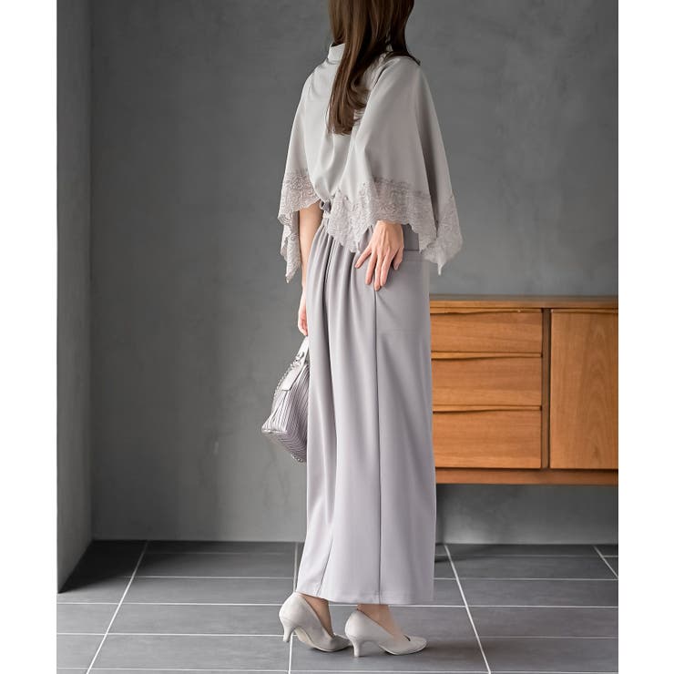 カットジョーゼットタイトスカート | rps | 詳細画像4 