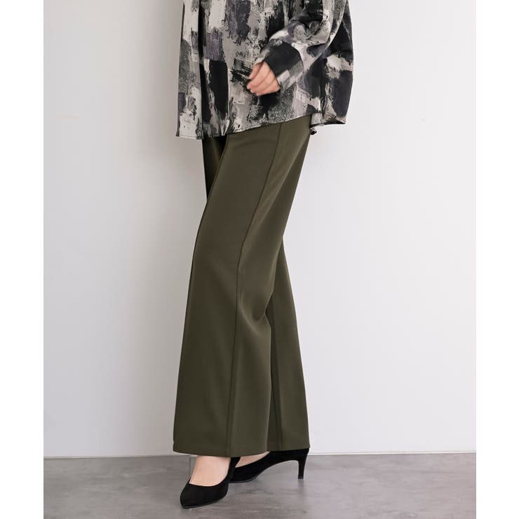 カットジョーゼットセンターシームパンツ | rps | 詳細画像16 