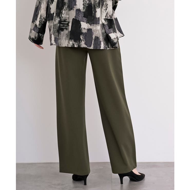 カットジョーゼットセンターシームパンツ | rps | 詳細画像17 