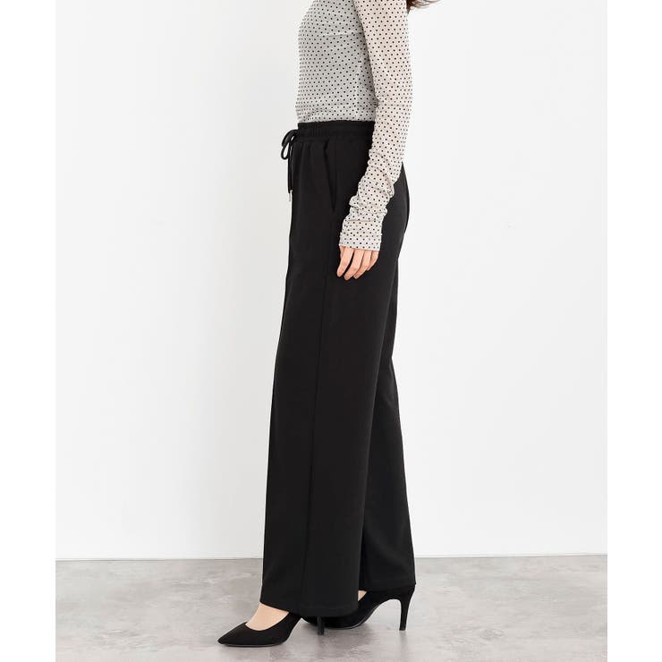 カットジョーゼットセンターシームパンツ | rps | 詳細画像19 