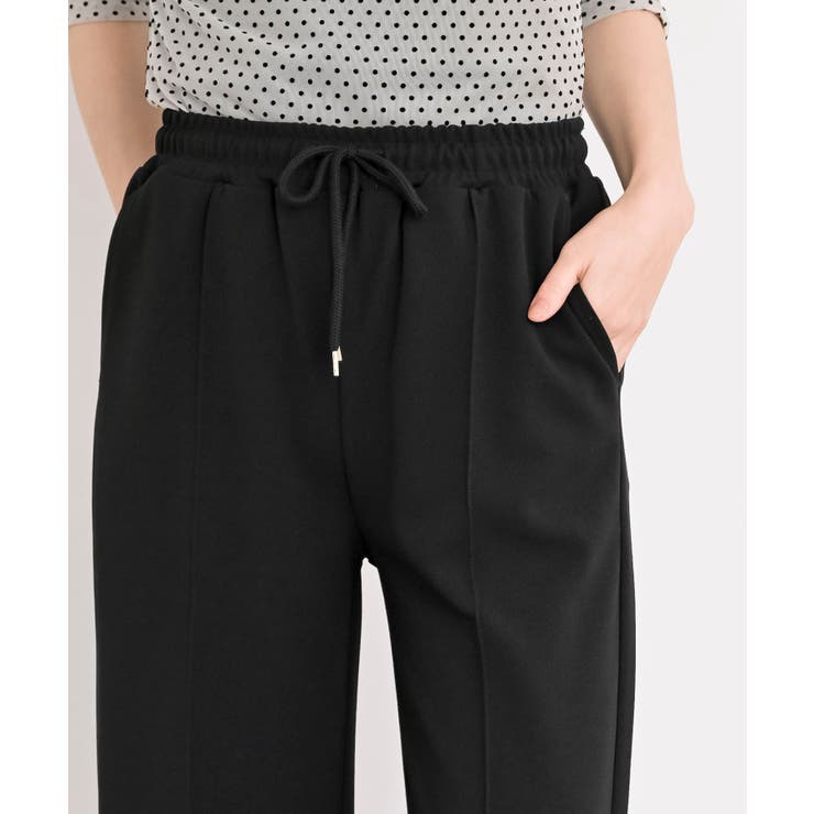 カットジョーゼットセンターシームパンツ | rps | 詳細画像9 