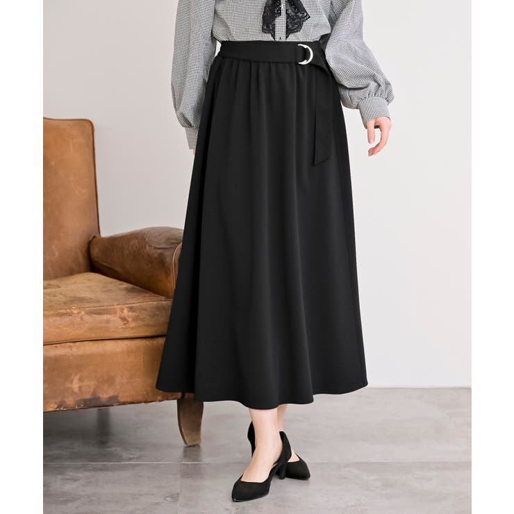 カットジョーゼットフレアースカート | rps | 詳細画像1 