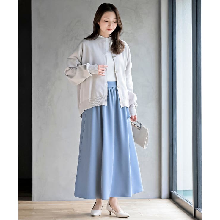 カットジョーゼットフレアースカート | rps | 詳細画像17 