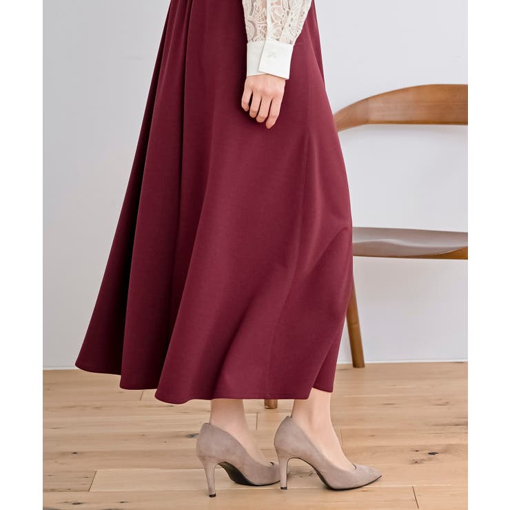 カットジョーゼットフレアースカート | rps | 詳細画像25 