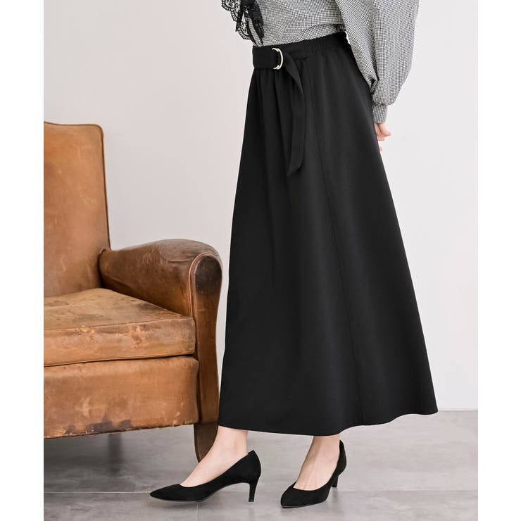 カットジョーゼットフレアースカート | rps | 詳細画像7 