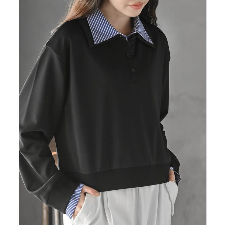 衿レイヤードポンチプルオーバー | rps | 詳細画像11 