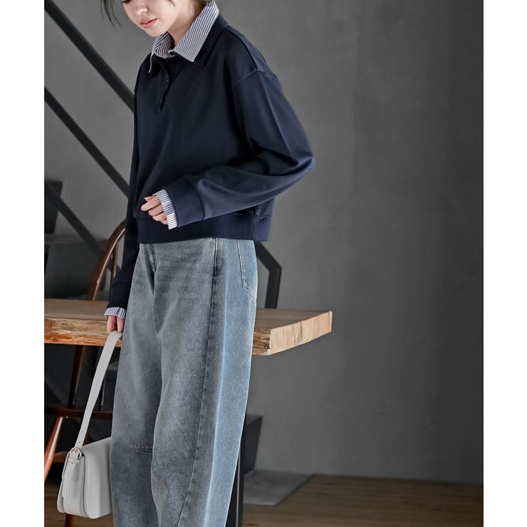 衿レイヤードポンチプルオーバー | rps | 詳細画像15 