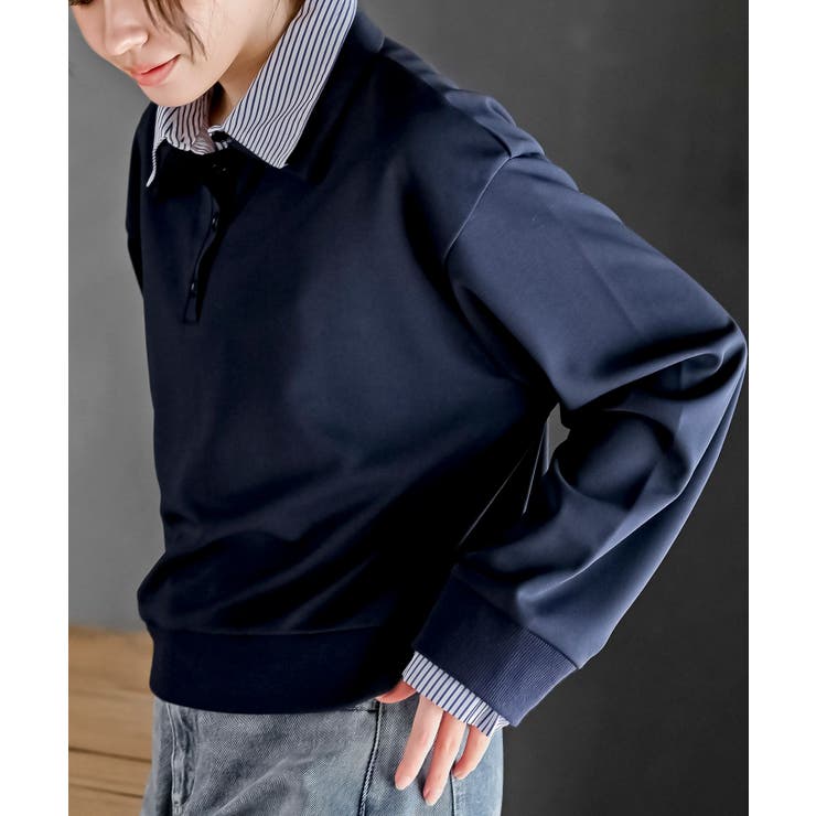 衿レイヤードポンチプルオーバー | rps | 詳細画像18 