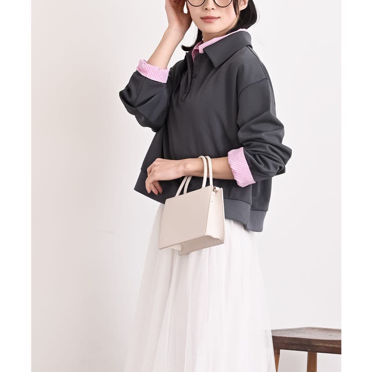 衿レイヤードポンチプルオーバー | rps | 詳細画像3 