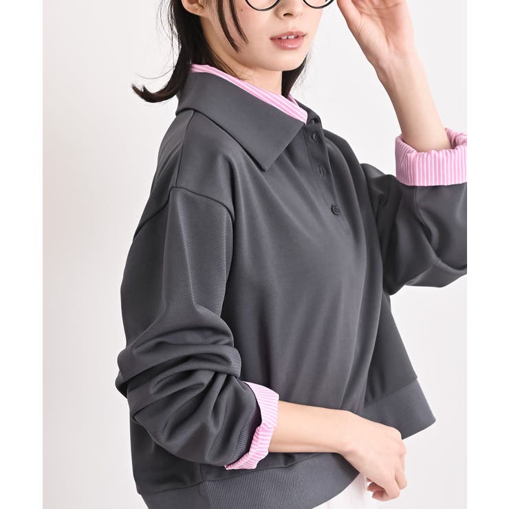 衿レイヤードポンチプルオーバー | rps | 詳細画像6 