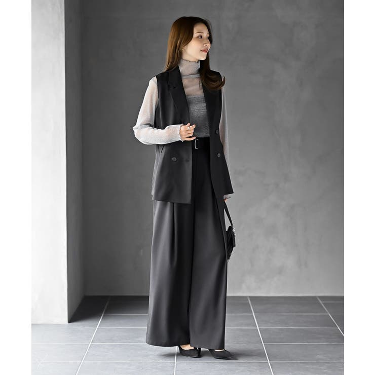 ペプラムジレ×パンツセットアップ | rps | 詳細画像22 