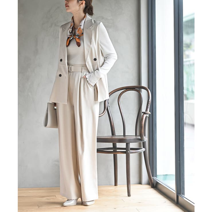 ペプラムジレ×パンツセットアップ | rps | 詳細画像24 