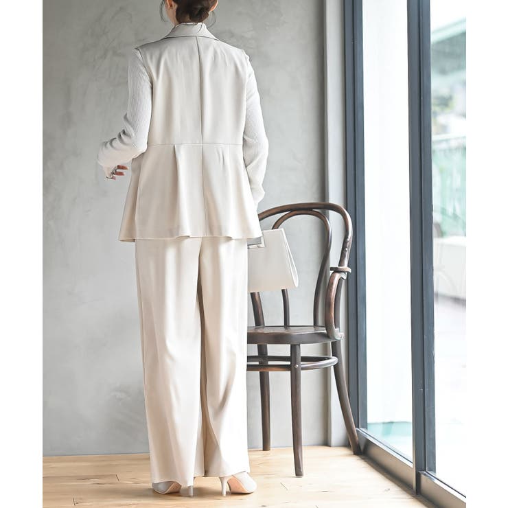 ペプラムジレ×パンツセットアップ | rps | 詳細画像25 