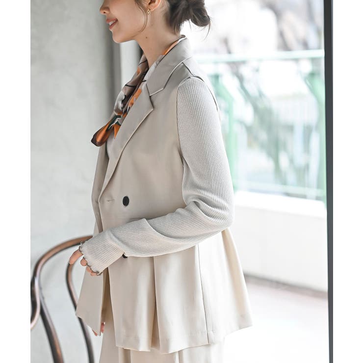 ペプラムジレ×パンツセットアップ | rps | 詳細画像28 