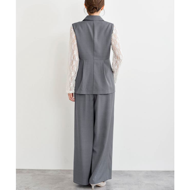 ペプラムジレ×パンツセットアップ | rps | 詳細画像33 