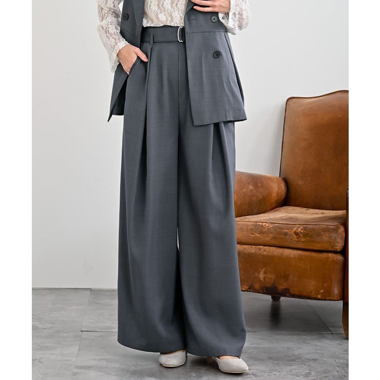 ペプラムジレ×パンツセットアップ | rps | 詳細画像6 