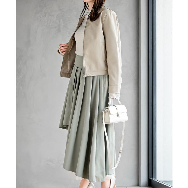 ノーカラーライダースジャケット | rps | 詳細画像5 