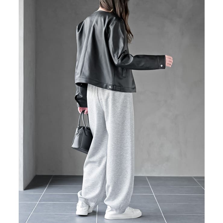 ウエスト配色コクーンイージーパンツ | rps | 詳細画像21 