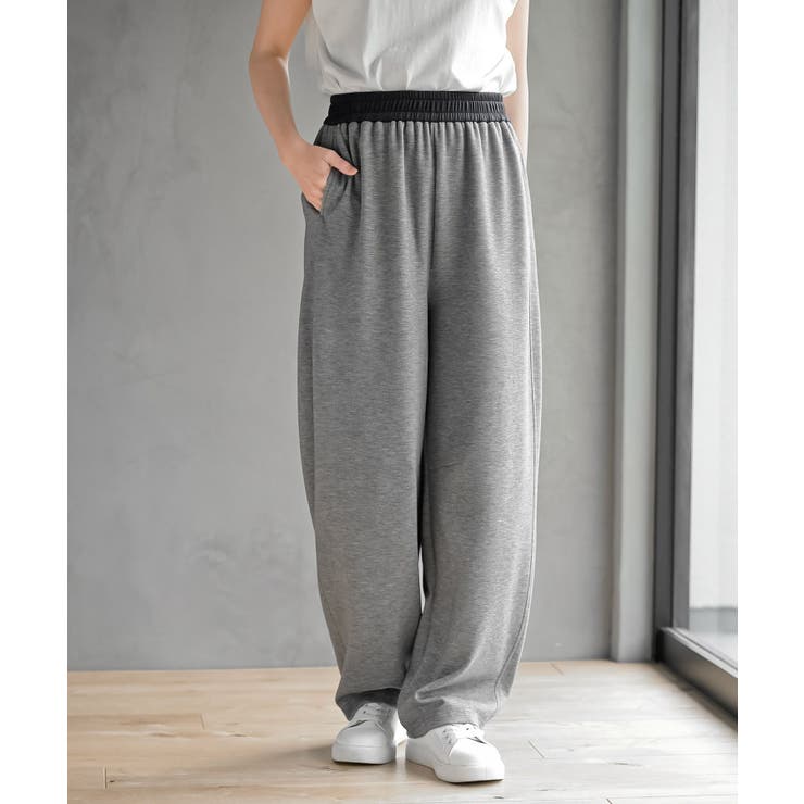 ウエスト配色コクーンイージーパンツ | rps | 詳細画像6 