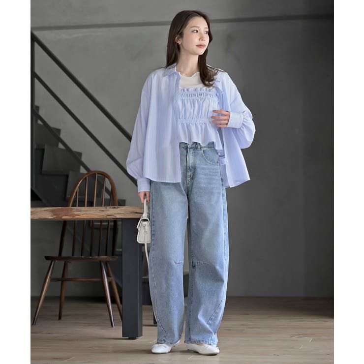 シアー天竺メローネックカットソー | rps | 詳細画像10 