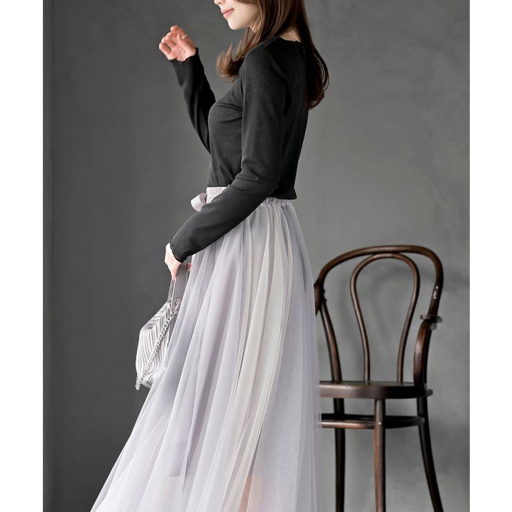 シアー天竺メローネックカットソー | rps | 詳細画像21 