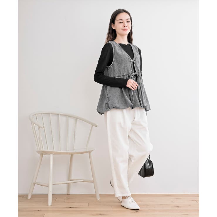 シアー天竺メローネックカットソー | rps | 詳細画像28 