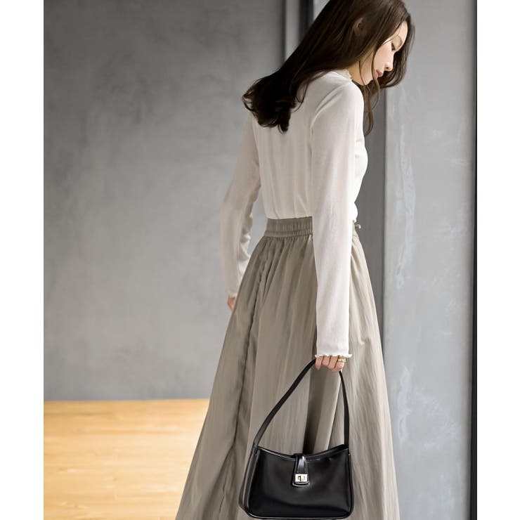 シアー天竺ハイネックカットソー | rps | 詳細画像13 