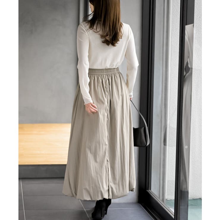 シアー天竺ハイネックカットソー | rps | 詳細画像14 