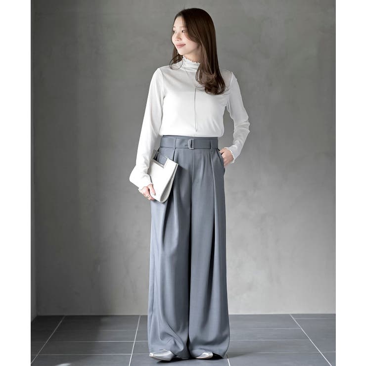 シアー天竺ハイネックカットソー | rps | 詳細画像2 