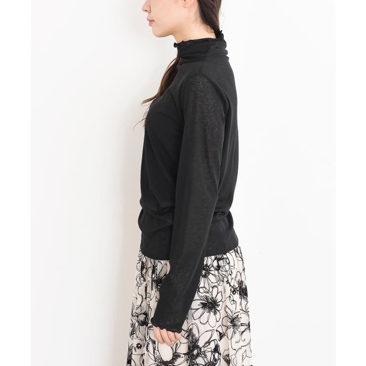 シアー天竺ハイネックカットソー | rps | 詳細画像29 