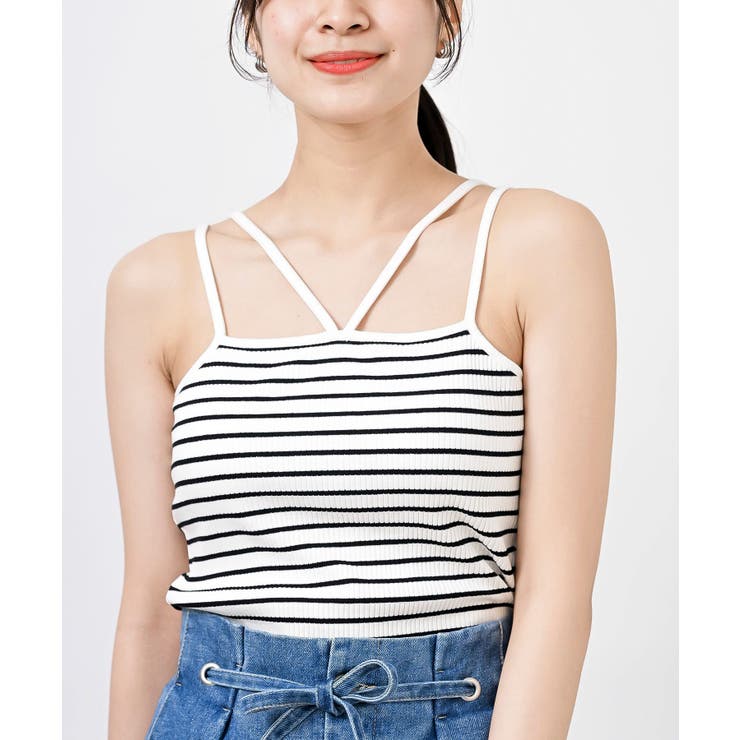 カップ付きキャミソール[品番：RPSW0001534]｜rps（アールピーエス）の