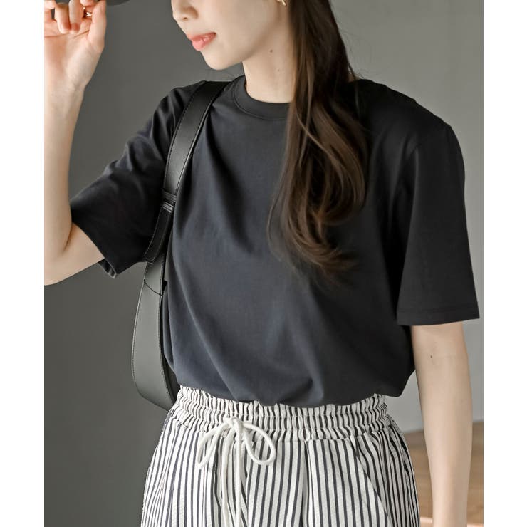 ブラック | サイロコンパクトコットンベーシックＴ | rps