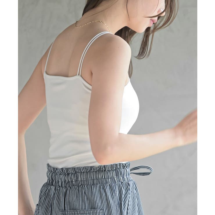 カップ付きダブルストラップキャミソール | rps | 詳細画像8 
