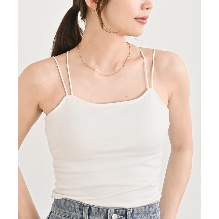 カップ付きバッククロスキャミソール | rps | 詳細画像3 