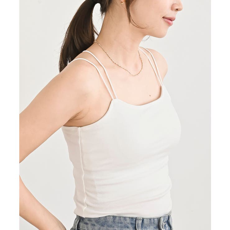 カップ付きバッククロスキャミソール | rps | 詳細画像7 